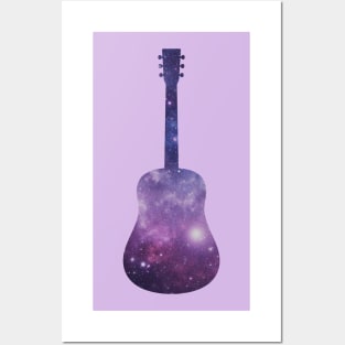 Space Guitar Posters and Art